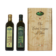 confezione-olio-extravergine-fruttato-delicato-intenso-logoluso-0,75-litri